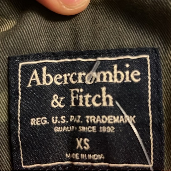 Abercrombie thick canvas camouflage jacket - Picture 3 of 6